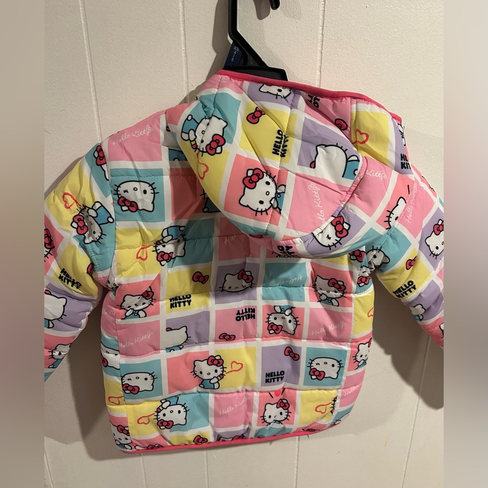 Hello Kitty Colorful Puffer Jacket - Picture 5 of 5